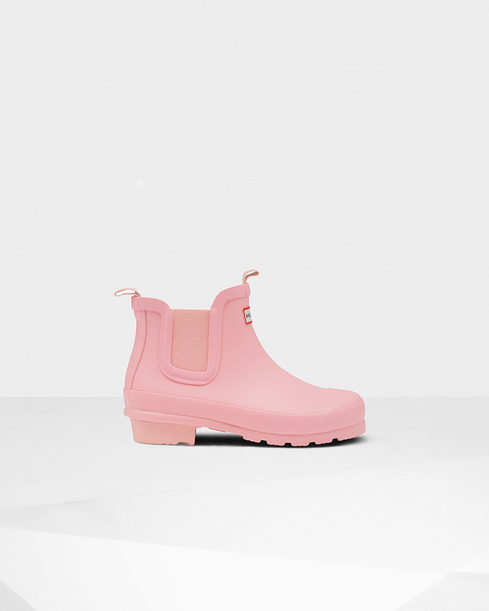 Chelsea Boots Barn - Hunter Original Stora - Rosa - 095231-KAX